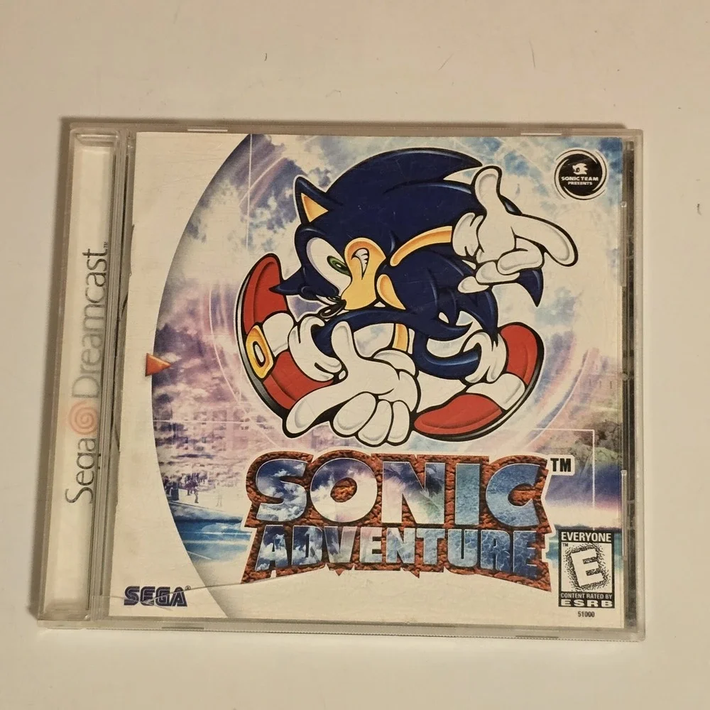 Sonic Adventure 1999 Sega‎ Dreamcast Complete Tested Working